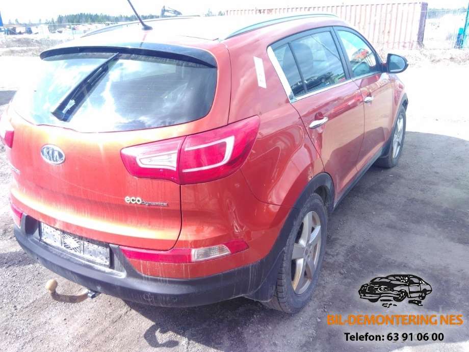 Kia Sportage 2010-2016 (Type III) , Motorkode: D4FD, Girkassekode: