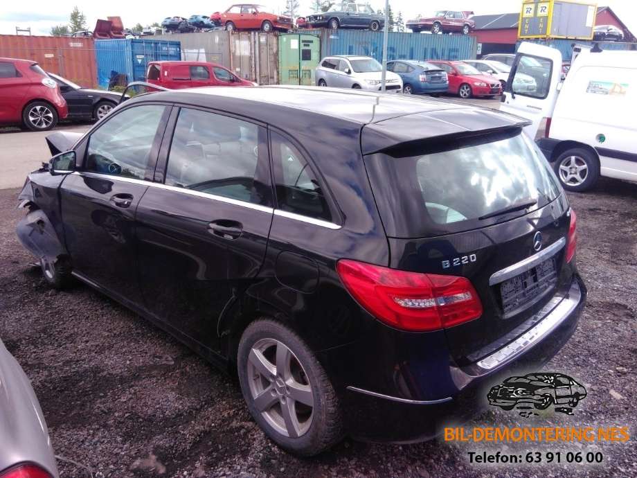Mercedes B-Klasse 2011-2018 (W246) (W246), Motorkode: 270920, Girkassekode: 