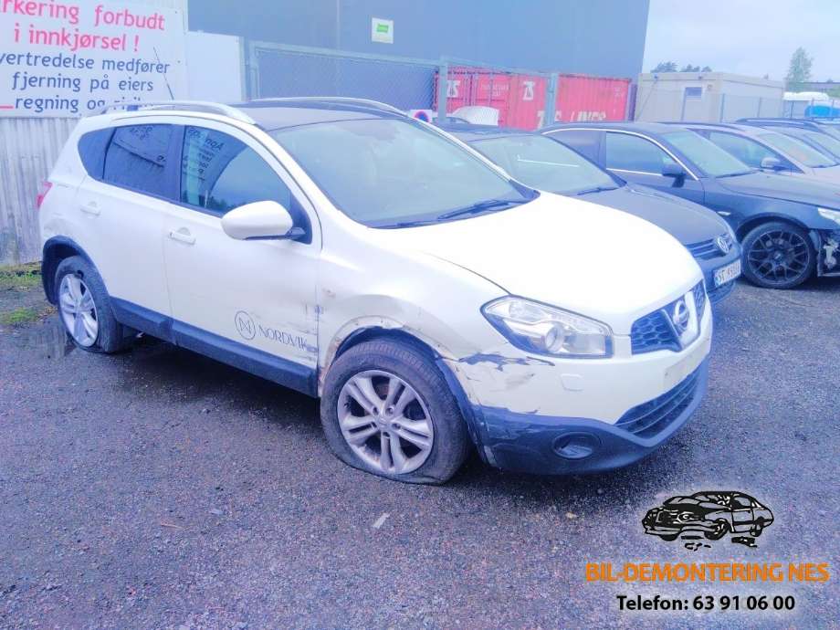 Nissan Qashqai 2010-2014 (Type I, Fase 2) , Motorkode: K9K, Girkassekode: