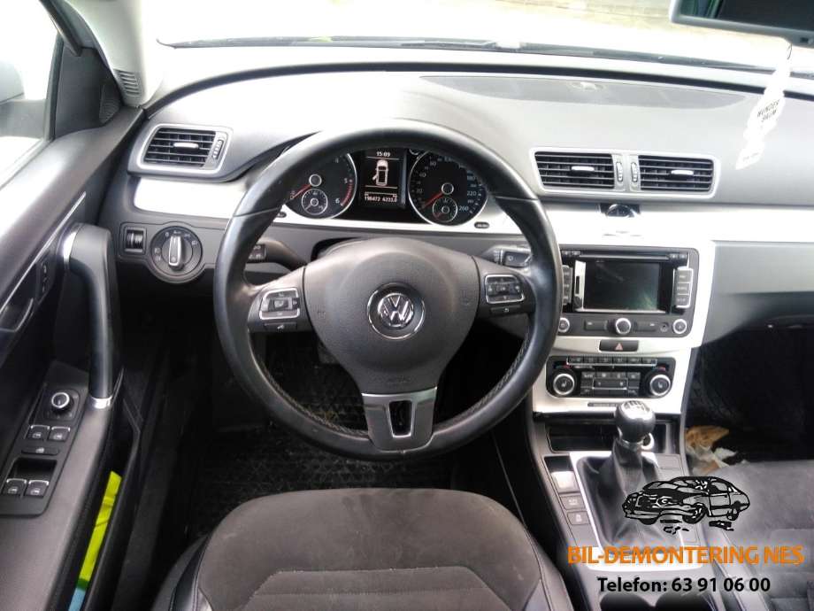 VW Passat 2011-2015 (B7) (B7), Motorkode: CFFB, Girkassekode: NFV