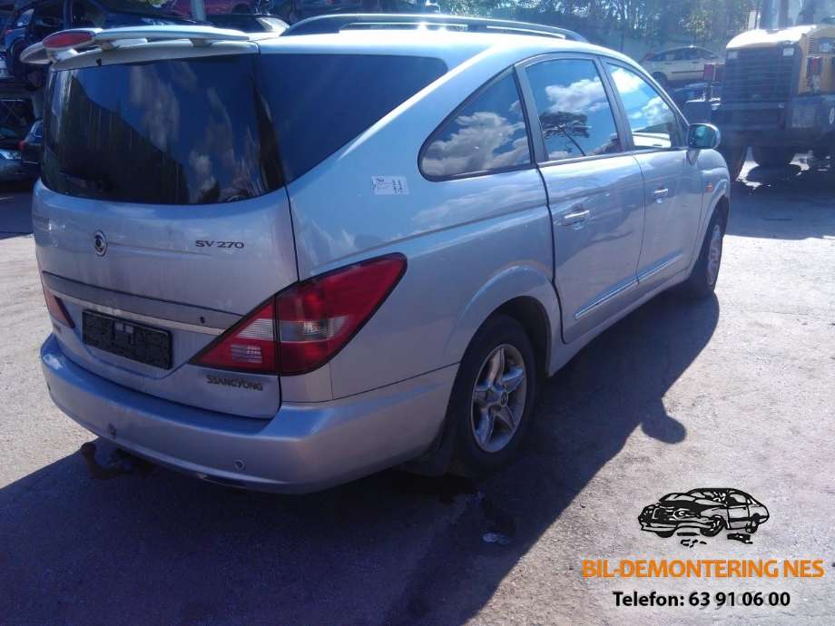 SsangYong Rodius 2005-2013 (Type I) , Motorkode: , Girkassekode: 