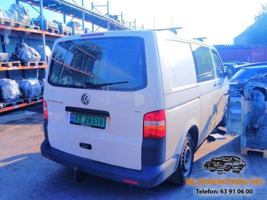 VW Transporter / Caravelle 2003-2009 (Fase 1) (T5) (T5), Motorkode: BRS, Girkassekode: JQT