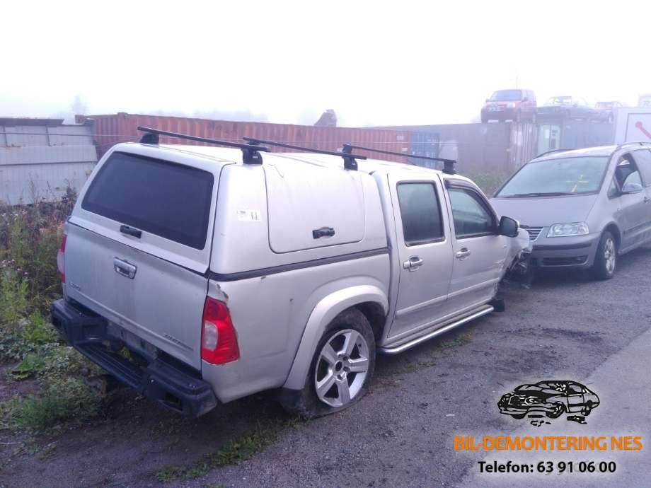 Isuzu D-Max 2007-2012 (Type I) , Motorkode: 4JJ1E4C-L, Girkassekode: 