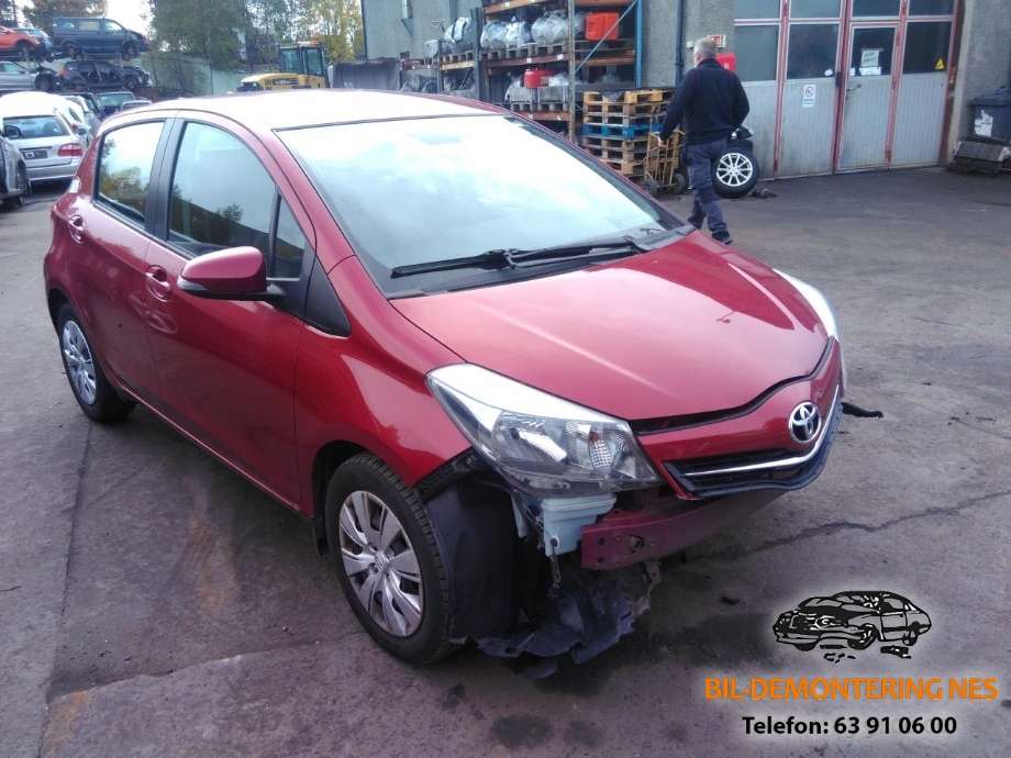 Toyota Yaris 2012-2014 (Type III, Fase 1) , Motorkode: 1KR-FE, Girkassekode: 