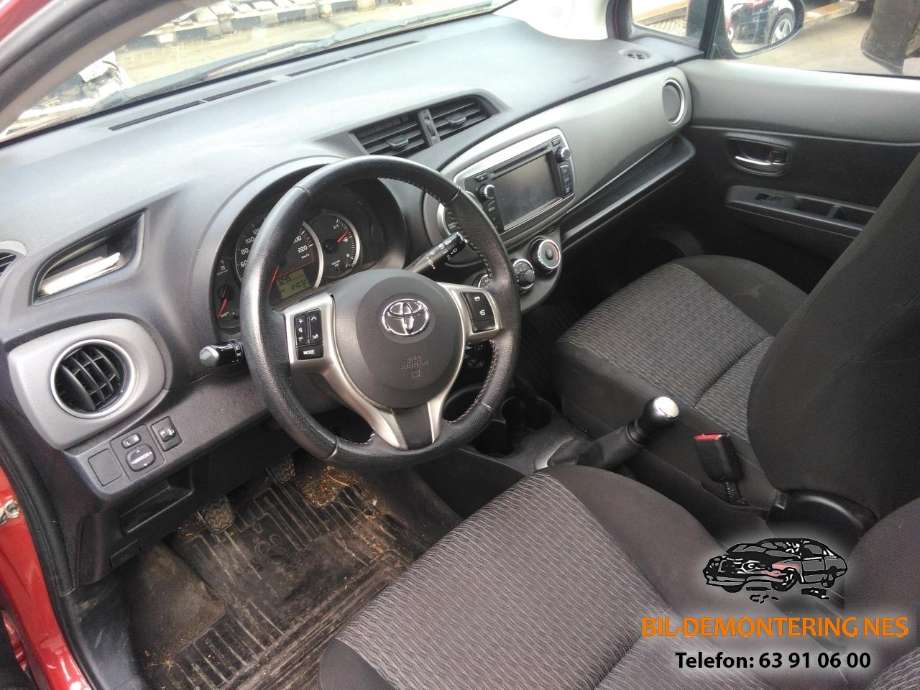 Toyota Yaris 2012-2014 (Type III, Fase 1) , Motorkode: 1KR-FE, Girkassekode: 