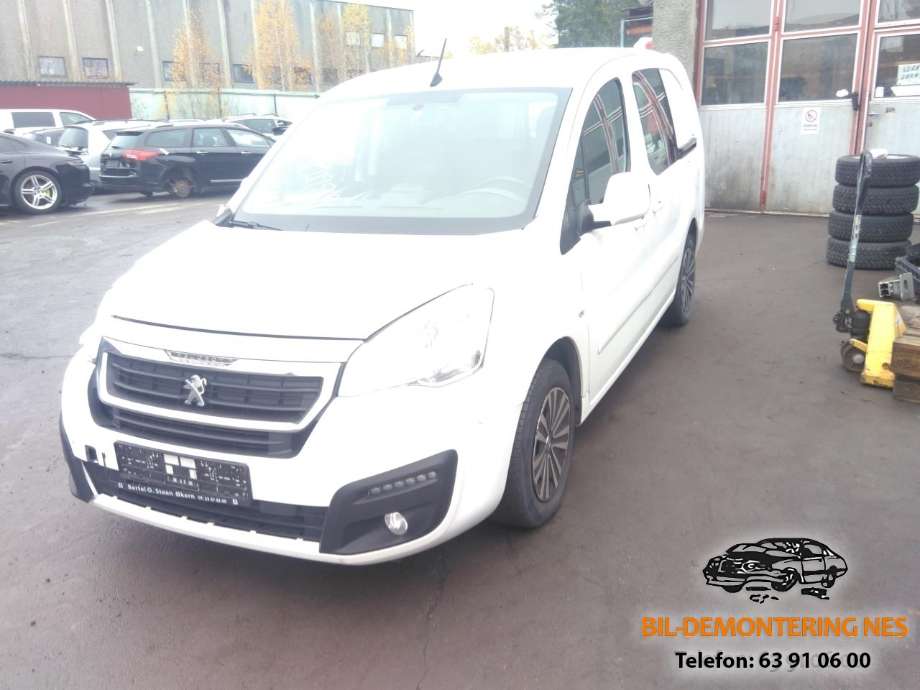 Peugeot Partner 2015-2019 (Type II, Fase 2) , Motorkode: BH02, Girkassekode: 