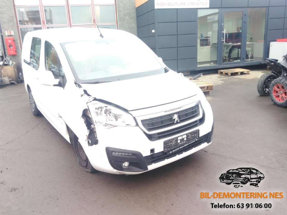 Peugeot Partner 2015-2019 (Type II, Fase 2) , Motorkode: BH02, Girkassekode: 