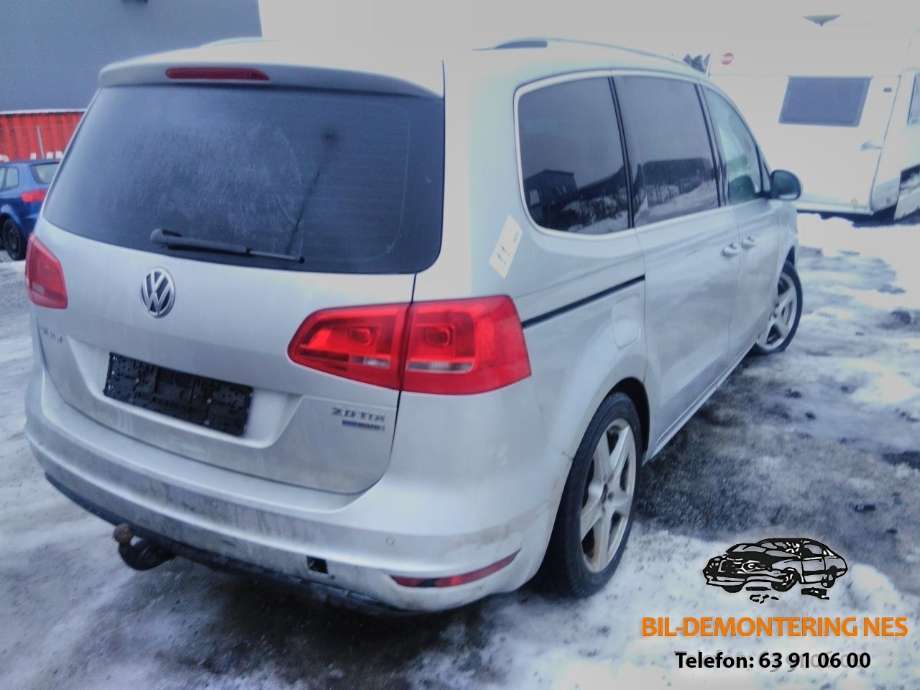VW Sharan 2010-->> (Type II) , Motorkode: CFFB, Girkassekode: PPW