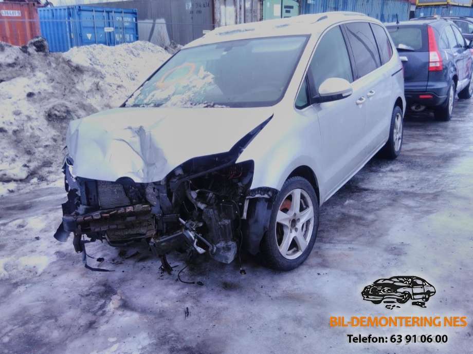 VW Sharan 2010-->> (Type II) , Motorkode: CFFB, Girkassekode: PPW