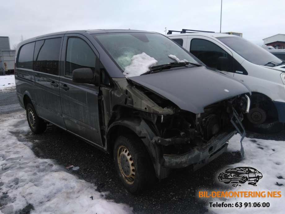 Mercedes Vito/Viano 2010-2014 (Fase 2) (W639) (W639), Motorkode: 651.940, Girkassekode: 722.686