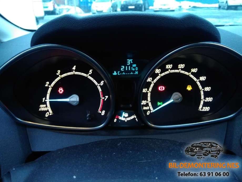 Ford Fiesta 2013-2017 (Type VI, Fase 2) , Motorkode: SFJA, Girkassekode: 