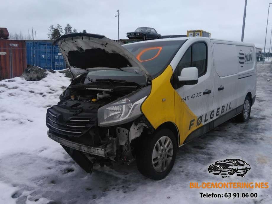 Renault Trafic 2014-->> , Motorkode: R9M D4, Girkassekode: 