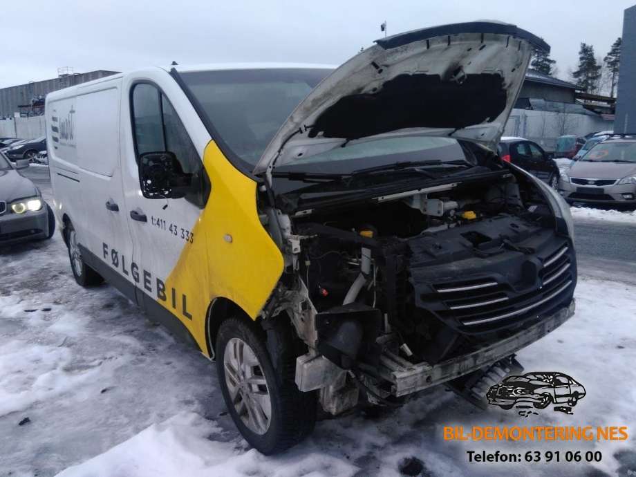 Renault Trafic 2014-->> , Motorkode: R9M D4, Girkassekode: 