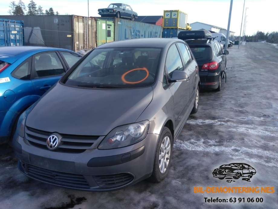 VW Golf, Plus/Cross 2005-2009 (Fase 1) , Motorkode: BLF, Girkassekode: