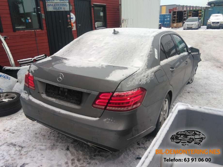 Mercedes E-Klasse 2013-2016 (Fase 2) (W212) (W212), Motorkode: 65192531765409, Girkassekode: 72299605019200
