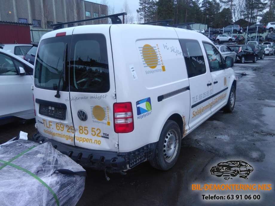 VW Caddy 2010-2015 (Type III, Fase 2) , Motorkode: CAYD, Girkassekode: MLS
