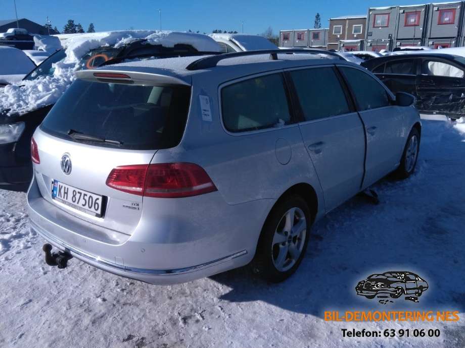 VW Passat 2011-2015 (B7) (B7), Motorkode: CAY, Girkassekode: 