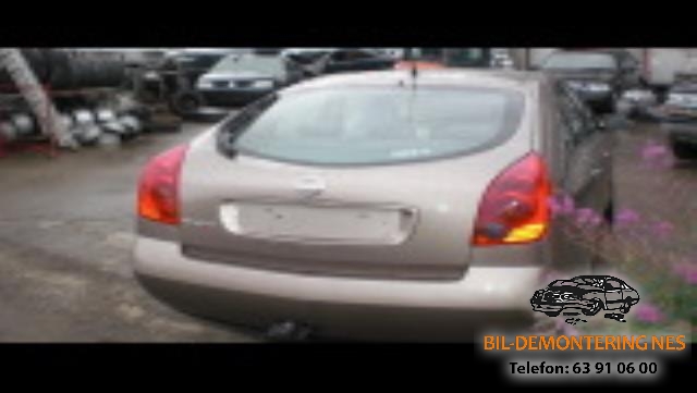 Nissan Primera 2002-2007 (P12) (P12), Motorkode: QG18, Girkassekode: 