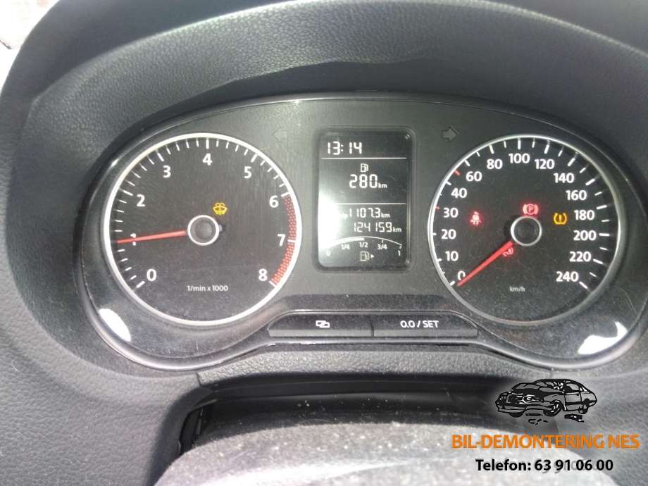 VW Polo 2009-2014 (Type V, Fase 1) , Motorkode: CBZC, Girkassekode: MFX