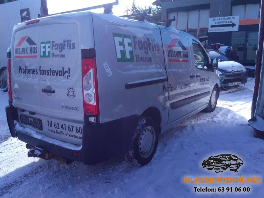 Toyota Proace 2013-2016 (Type I) , Motorkode: RH02, Girkassekode: 
