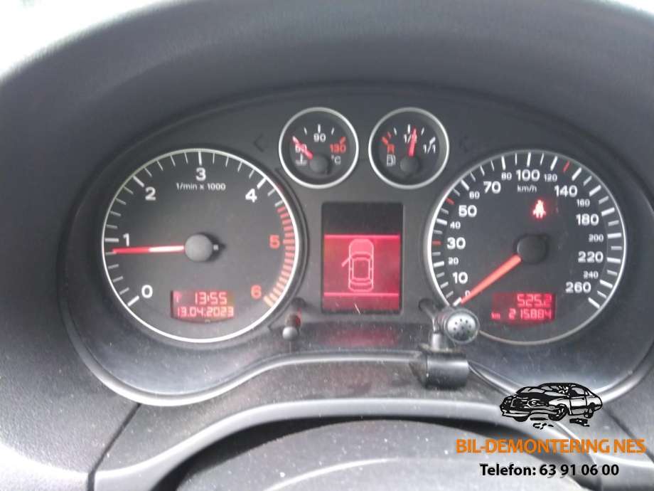 Audi A3 2003-2008 (Type II, Fase 1) , Motorkode: BMM, Girkassekode: