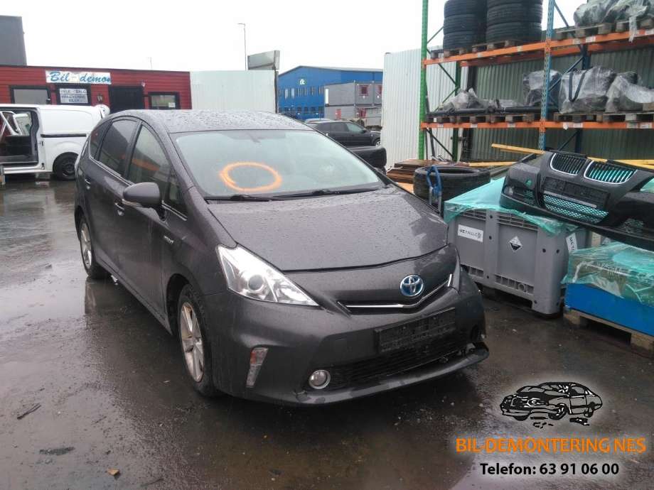 Toyota Prius +7, 2012-2020 (stasjonsvogn, Type III) (stasjonsvogn) delebil , Motorkode: 2ZR-FXE