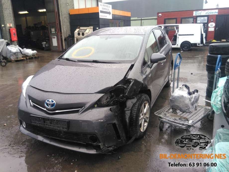 Toyota Prius +7 2012-2020 (Type III) (stasjonsvogn) delebil , Motorkode: 2ZR-FXE, Girkassekode: 