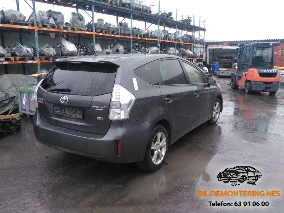 Toyota Prius +7 2012-2020 (Type III) (stasjonsvogn) delebil , Motorkode: 2ZR-FXE, Girkassekode: 