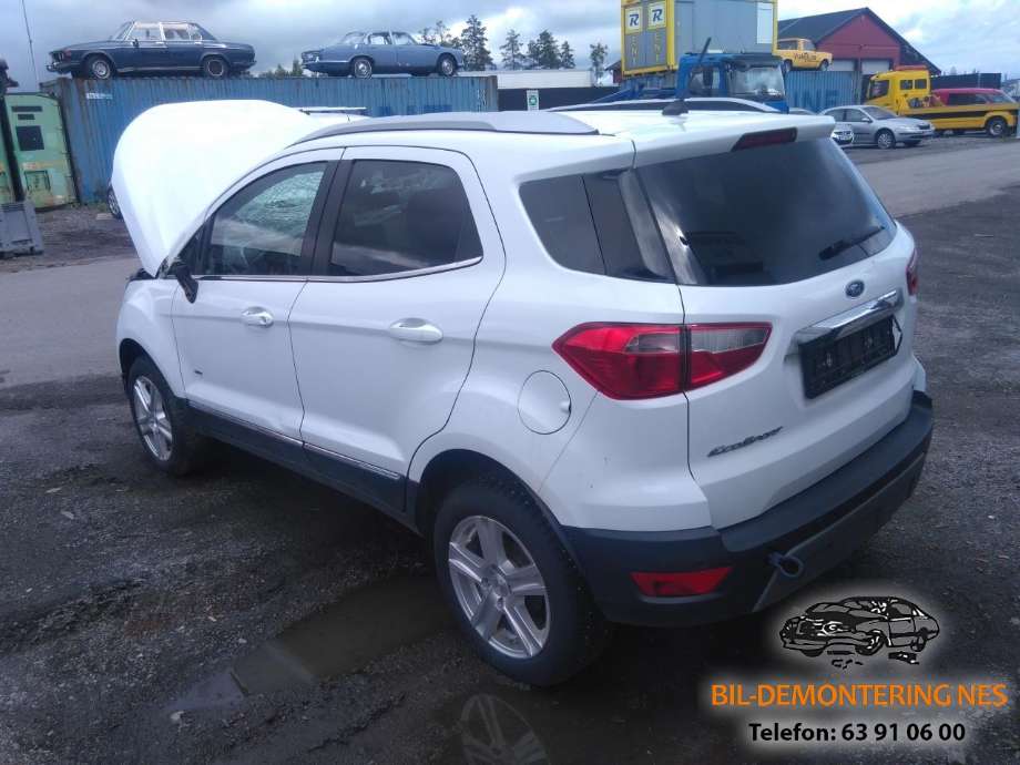 Ford Ecosport 2016-->> , Motorkode: ZTJC, Girkassekode: