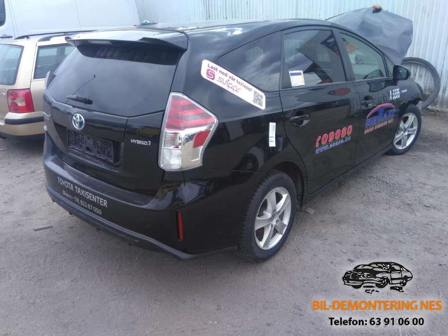 Toyota Prius +7 2012-2020 (Type III) (stasjonsvogn) (stasjonsvogn), Motorkode: 2ZR-FXE|5JM, Girkassekode: 