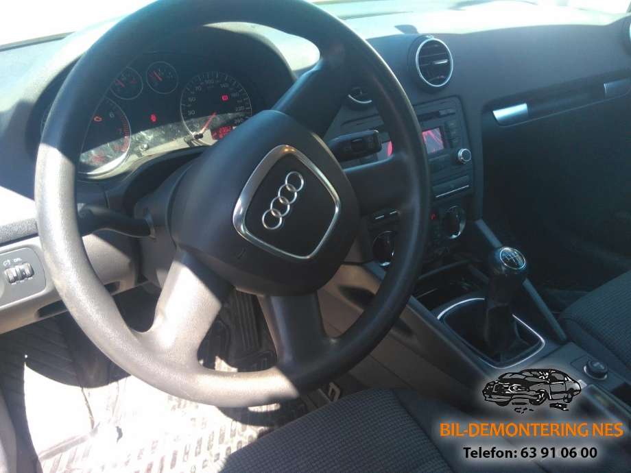 Audi A3 2003-2008 (Type II, Fase 1) , Motorkode: CAXC, Girkassekode: JPG