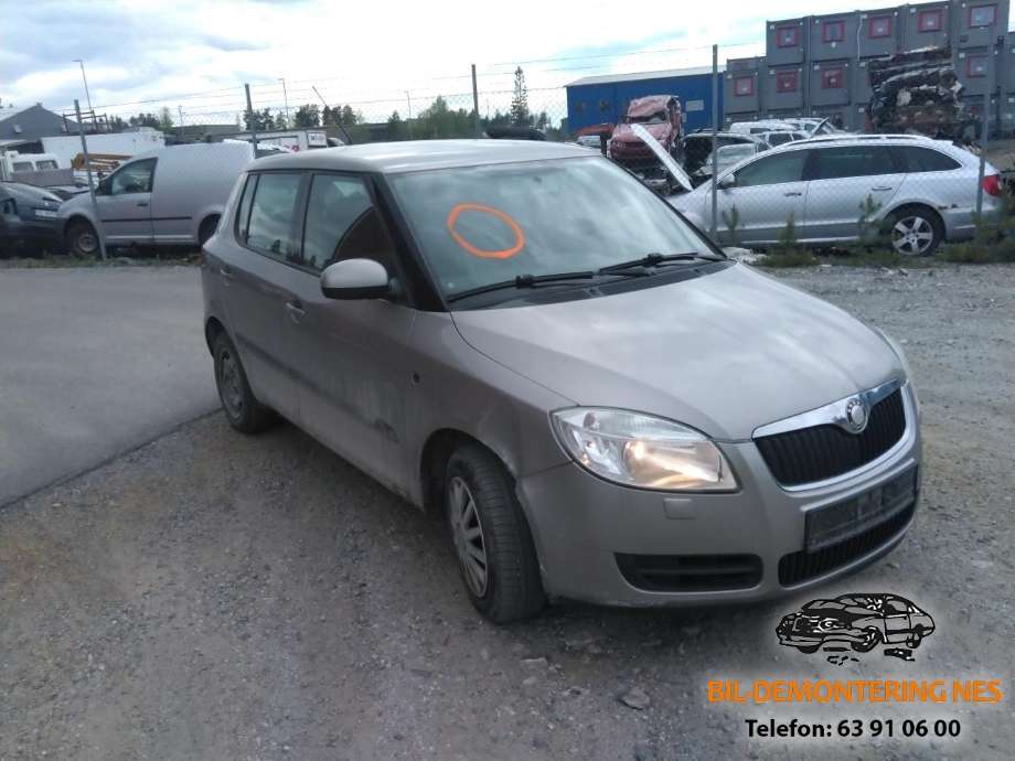 Škoda Fabia 2007-2010 (Type II, Fase 1) , Motorkode: BZG, Girkassekode: JUS