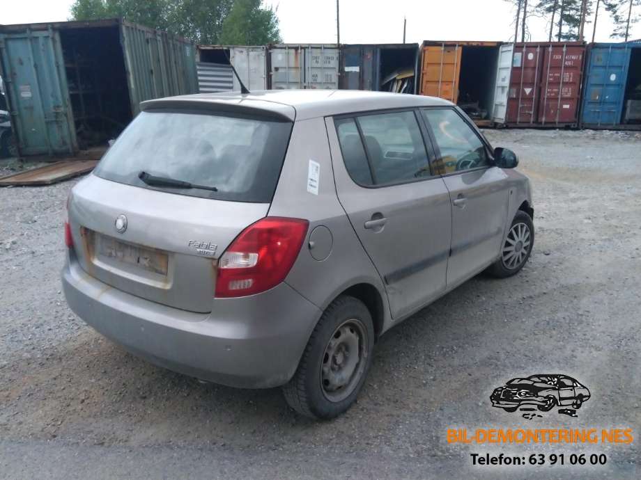 Škoda Fabia 2007-2010 (Type II, Fase 1) , Motorkode: BZG, Girkassekode: JUS