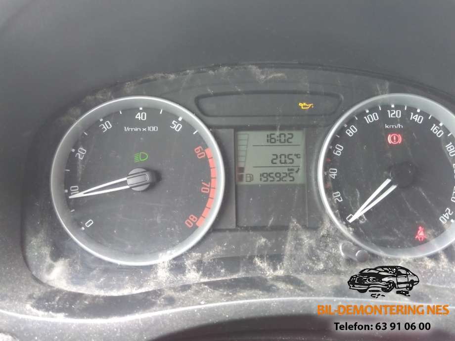Škoda Fabia 2007-2010 (Type II, Fase 1) , Motorkode: BZG, Girkassekode: JUS
