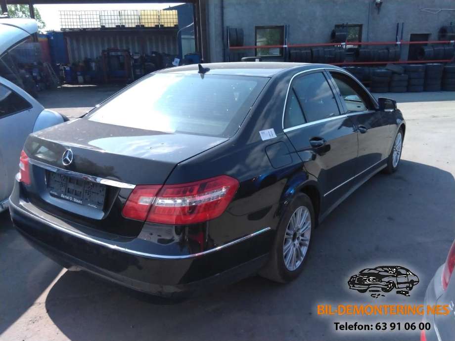 Mercedes E-Klasse 2009-2013 (Fase 1) (W212) (W212), Motorkode: 651924, Girkassekode: 72264607767303