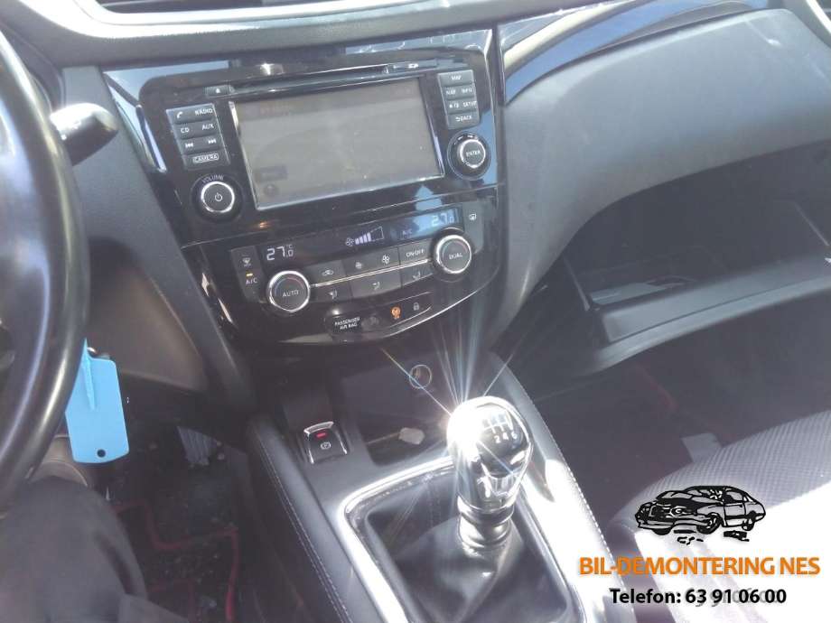 Nissan Qashqai 2014-2021 (Type II) , Motorkode: K9K, Girkassekode: 