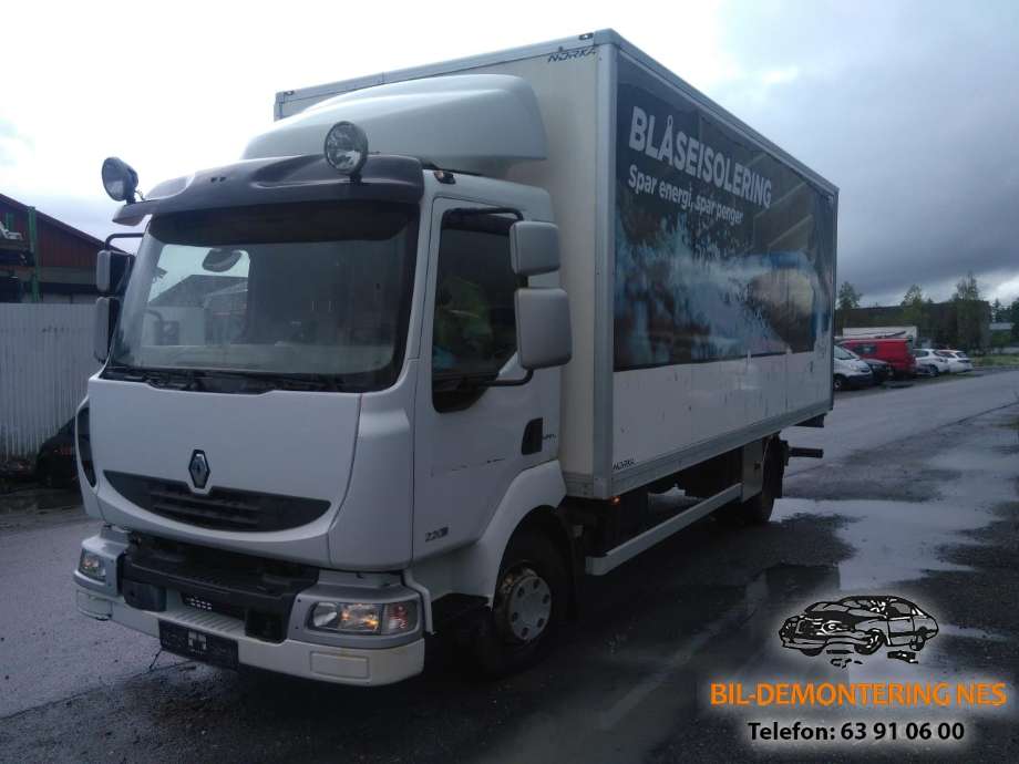 Lastebil Renault Midlum 2007-2013 delebil , Motorkode: , Girkassekode: 