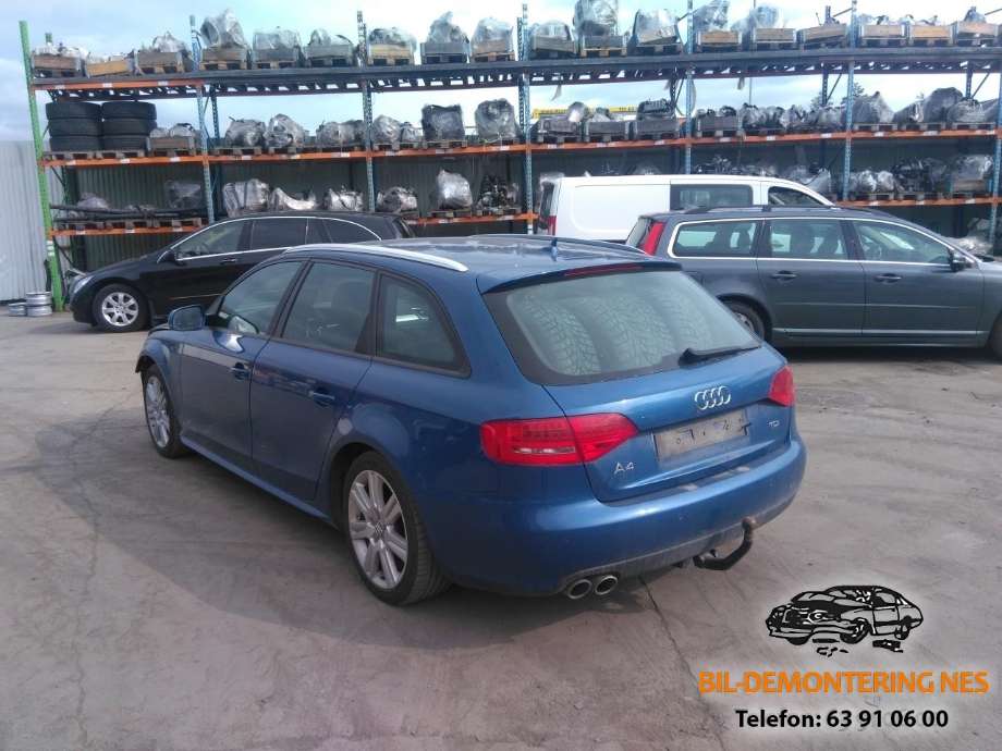 Audi A4 2007-2014 (Type IV) (B8) (B8), Motorkode: CAGC, Girkassekode: LLM