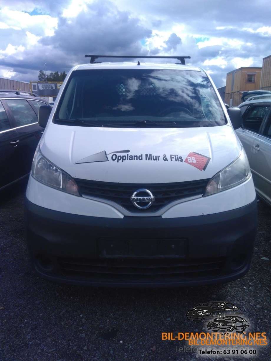 Nissan NV200 2010-2019 , Motorkode: K9K 81KW, Girkassekode: 