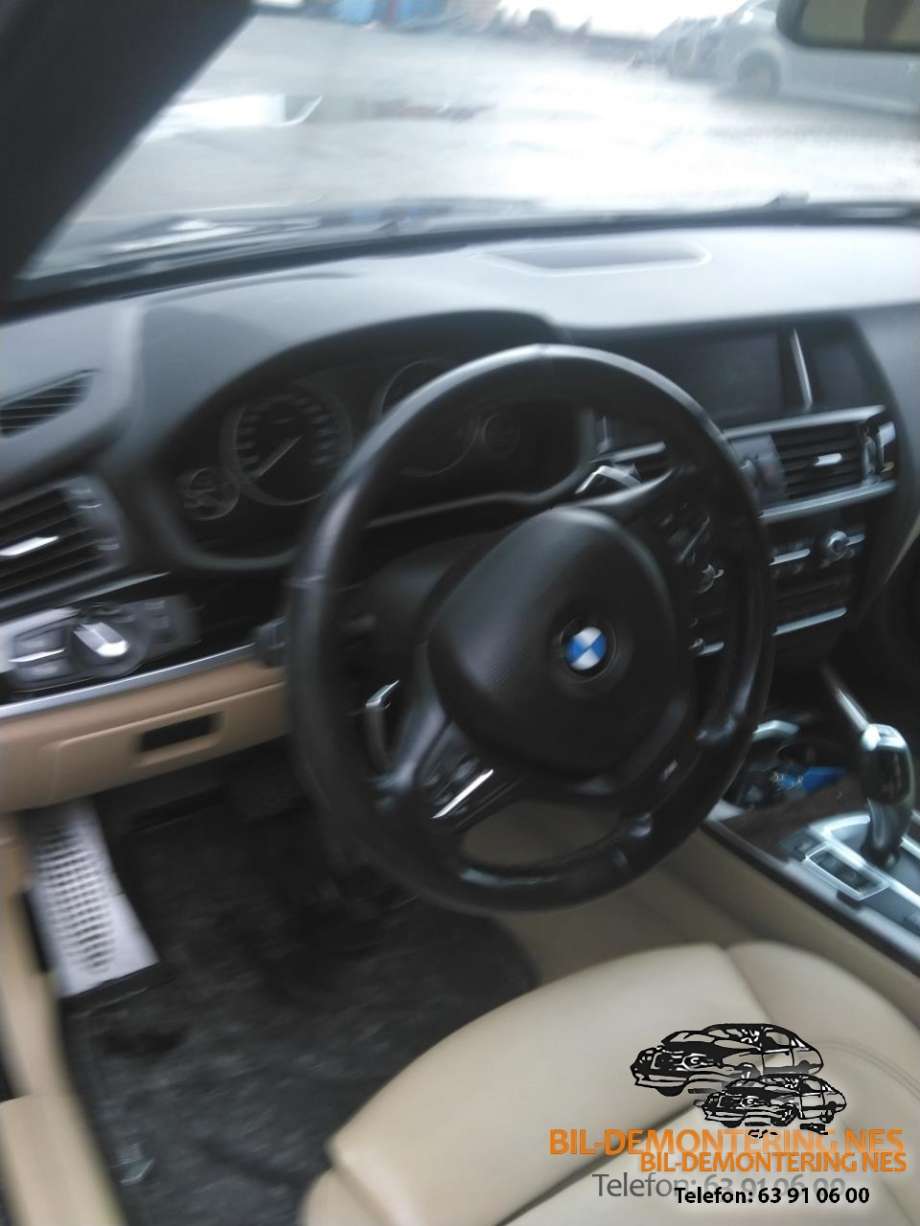 BMW X3 2010-2017 (F25) (F25), Motorkode: B47D20A, Girkassekode: GA8HP45Z - 4WD