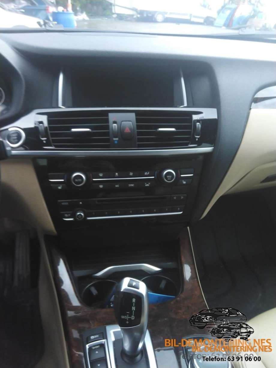 BMW X3 2010-2017 (F25) (F25), Motorkode: B47D20A, Girkassekode: GA8HP45Z - 4WD