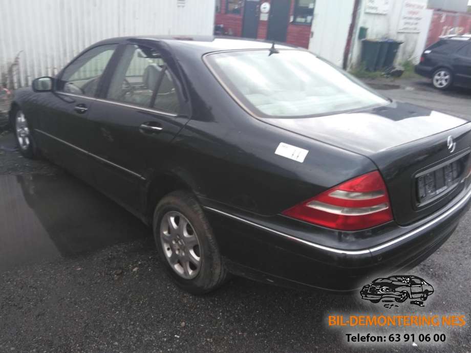 Mercedes S-Klasse 1999-2005 (W220) (W220), Motorkode: 112944, Girkassekode: 722618