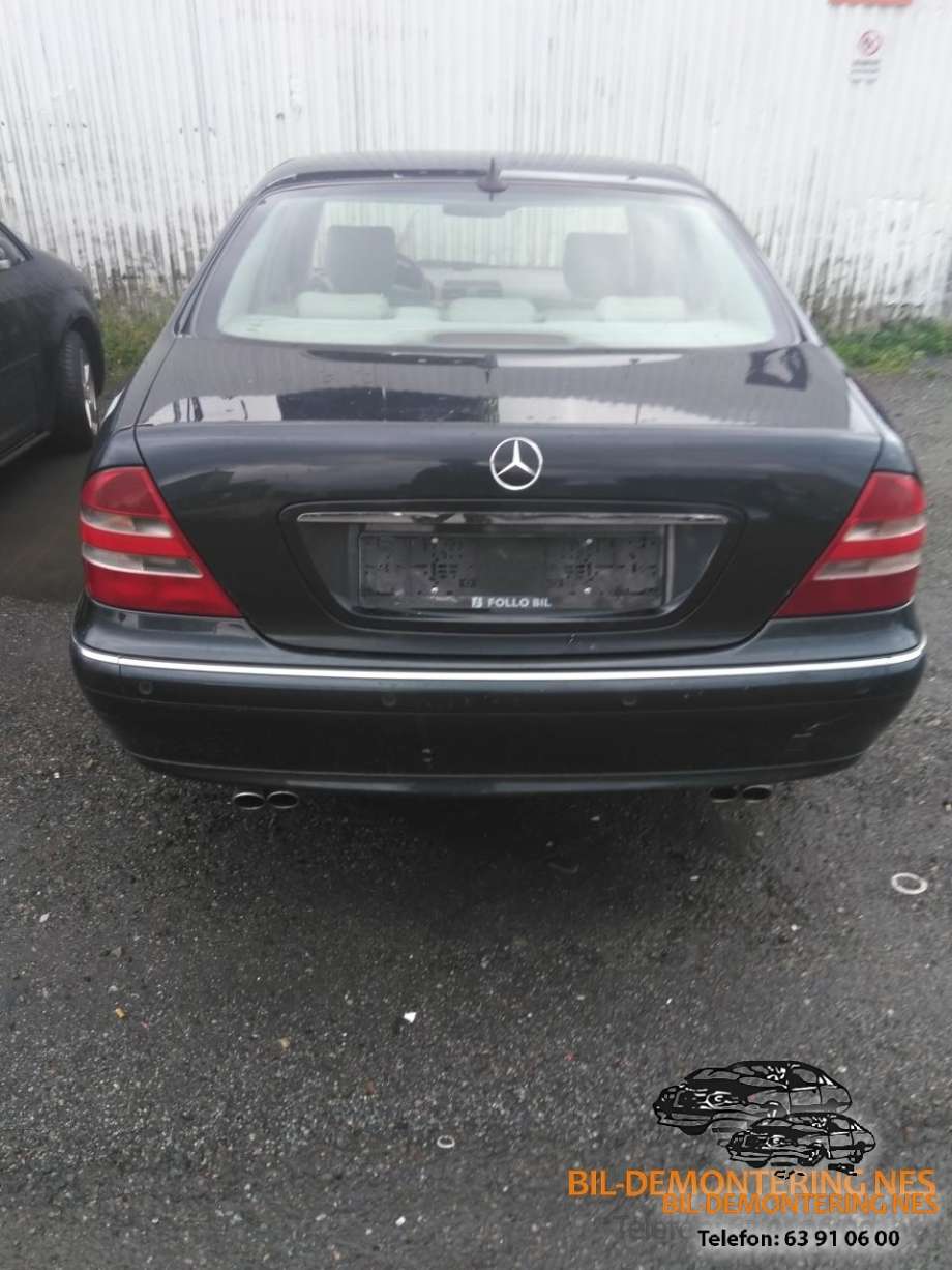 Mercedes S-Klasse 1999-2005 (W220) (W220), Motorkode: 112944, Girkassekode: 722618