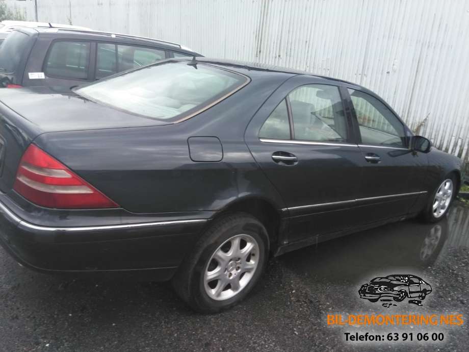 Mercedes S-Klasse 1999-2005 (W220) (W220), Motorkode: 112944, Girkassekode: 722618
