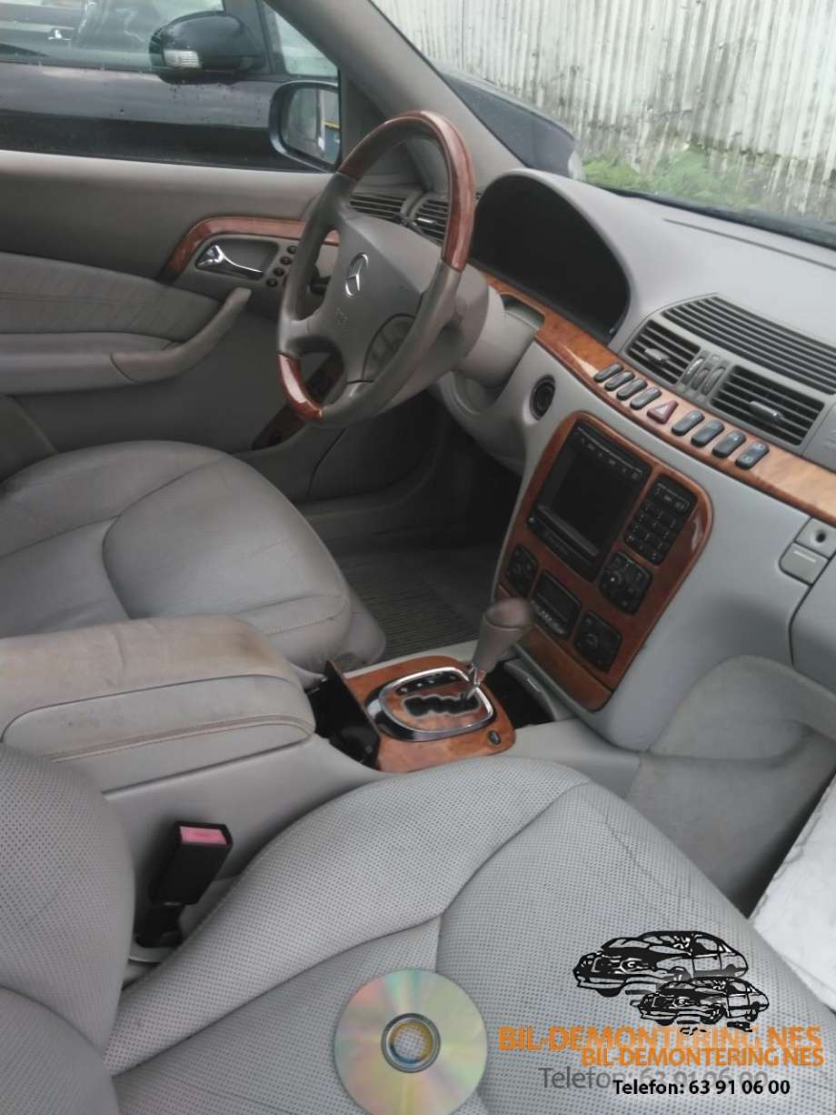 Mercedes S-Klasse 1999-2005 (W220) (W220), Motorkode: 112944, Girkassekode: 722618