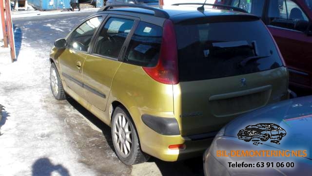 Peugeot 206 1998-2007 , Motorkode: NFU, Girkassekode: 