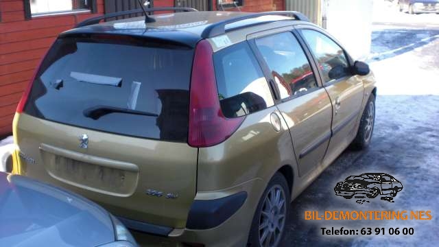 Peugeot 206 1998-2007 , Motorkode: NFU, Girkassekode: 