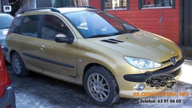 Peugeot 206 1998-2007 , Motorkode: NFU, Girkassekode: 