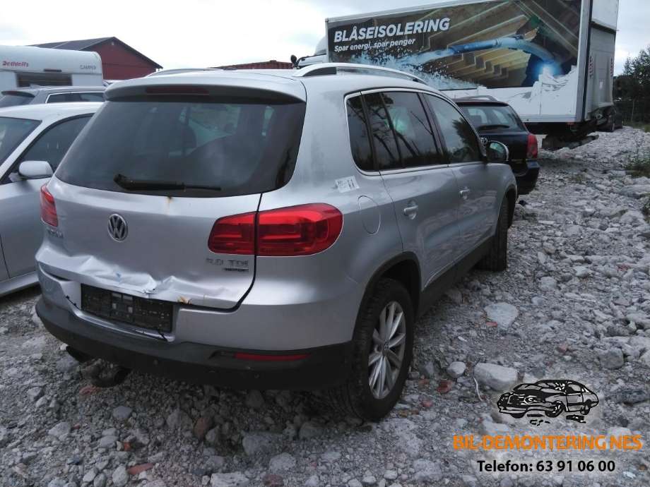 VW Tiguan 2011-2016 (Type I, Fase 2) , Motorkode: CFFB, Girkassekode: NGH