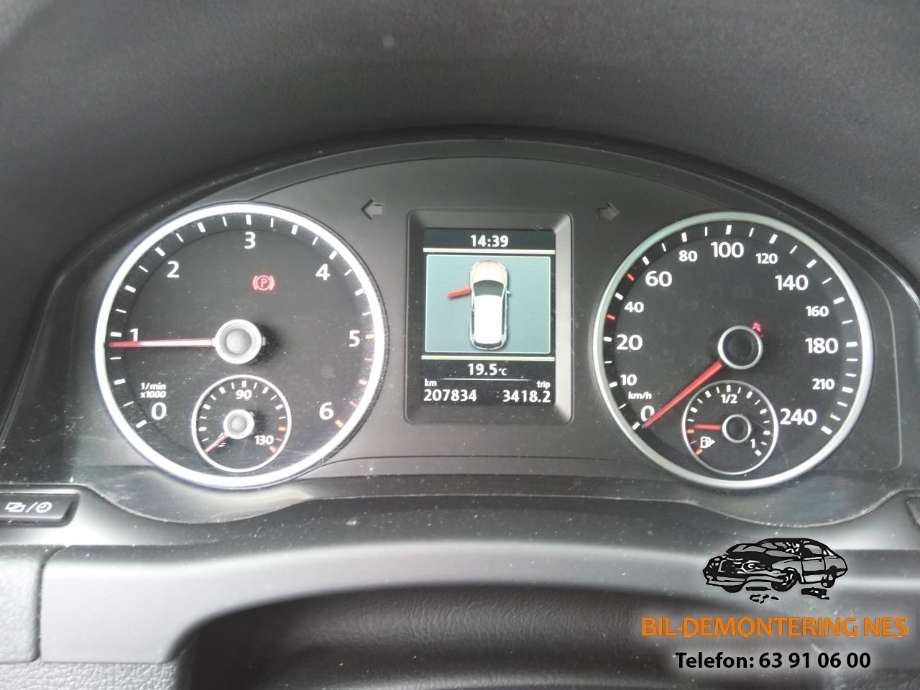 VW Tiguan 2011-2016 (Type I, Fase 2) , Motorkode: CFFB, Girkassekode: NGH